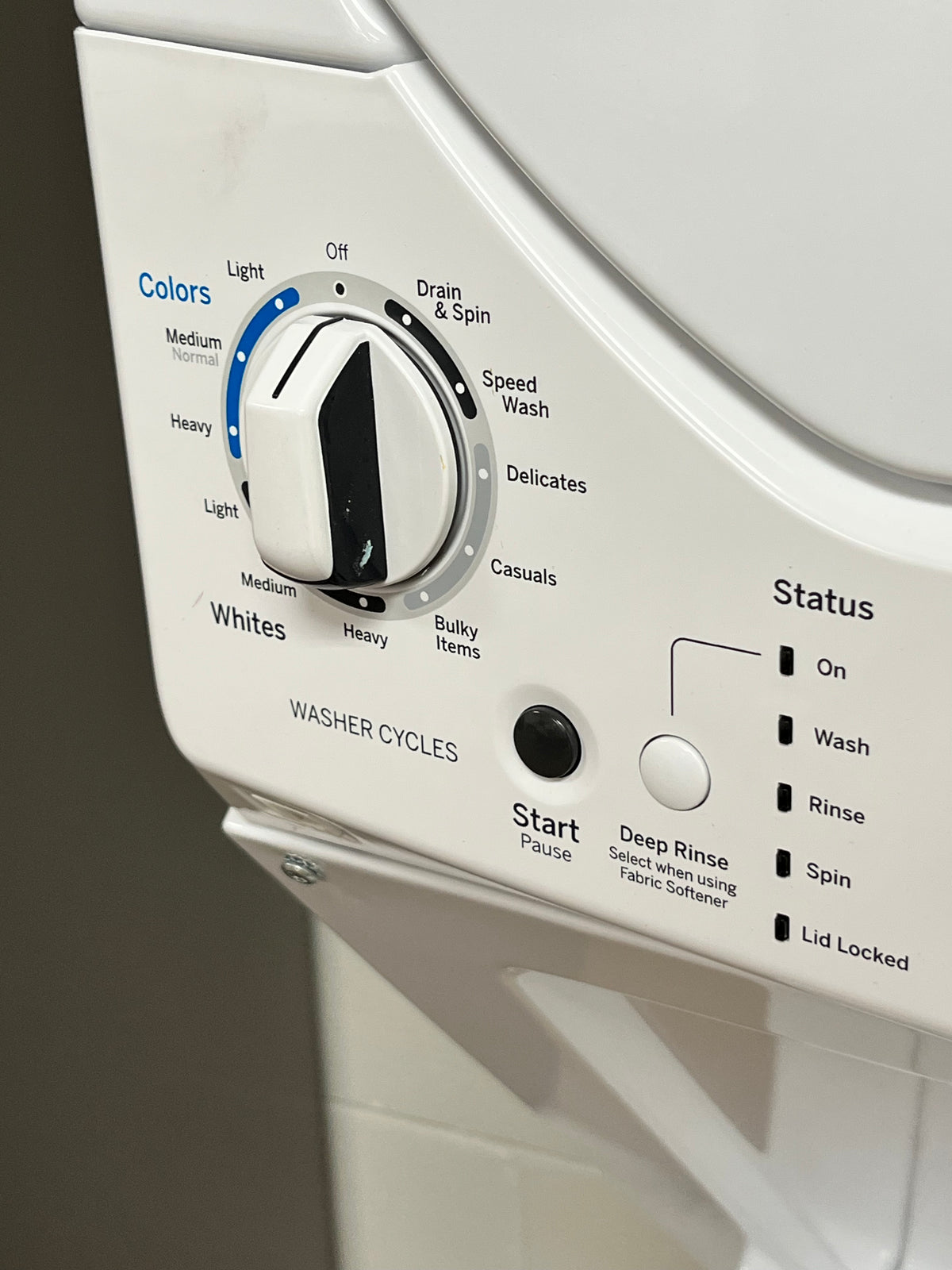 GE 2.3 cu. ft. Washer 4.4 cu. ft. Electric Dryer Combo