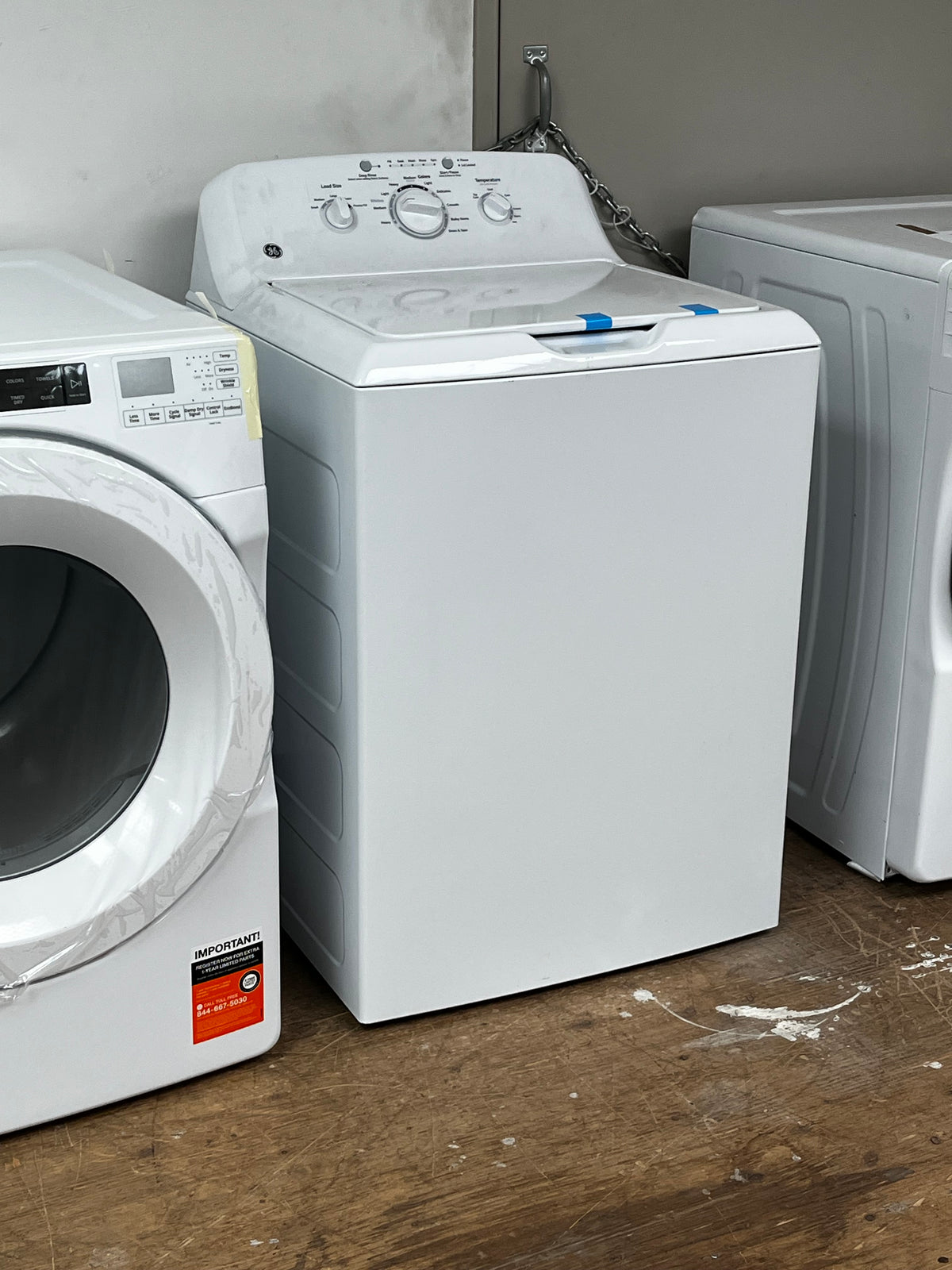 GE Electric White Top Load 120v Washer