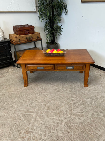 Traditional Coffee Table w/ Drawers
