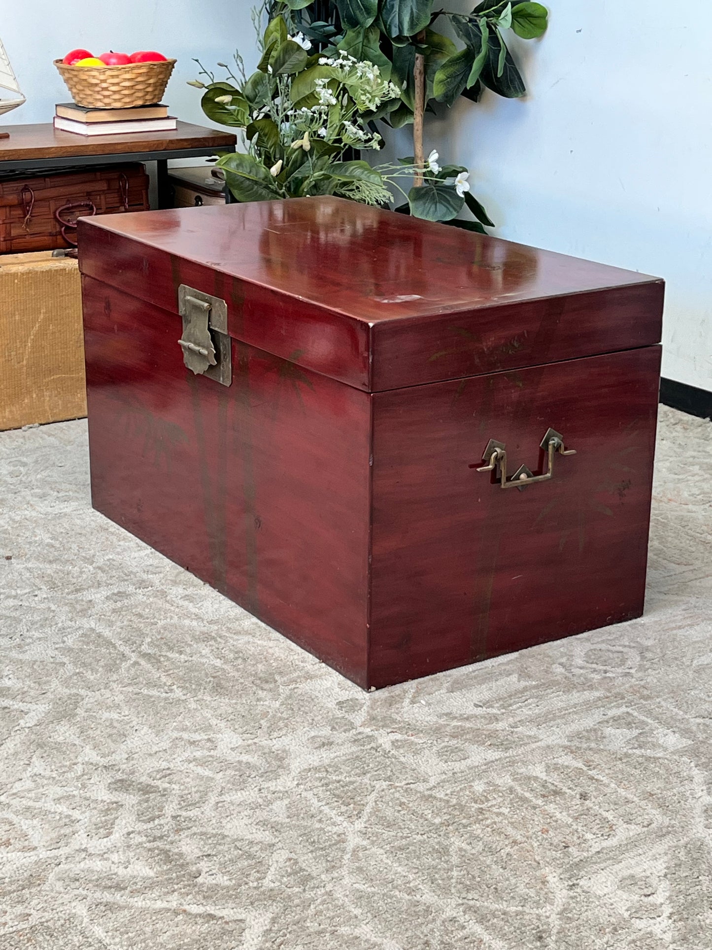 Asian Style Antique Storage Chest