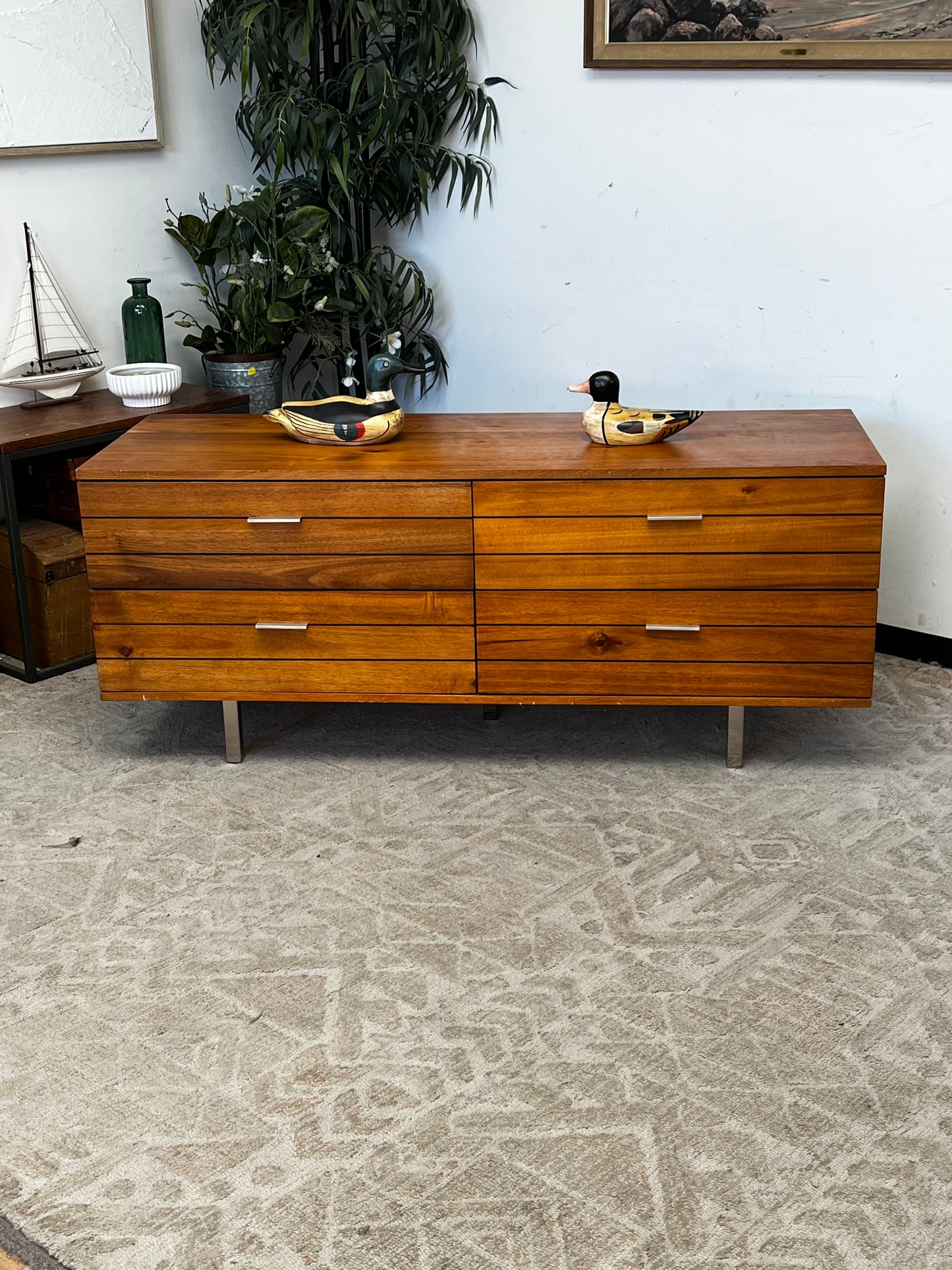 Mid-Century Style 4-Drawer Dresser