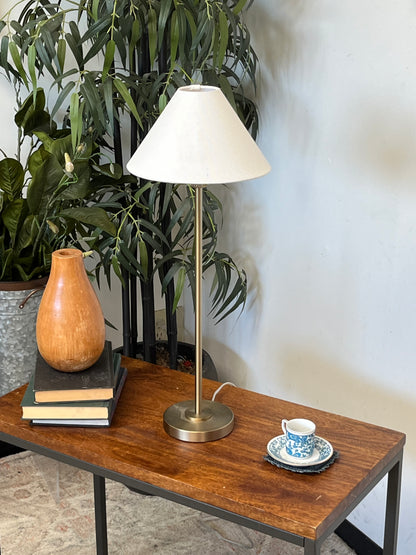 West Elm Stainless Steel Table Lamp