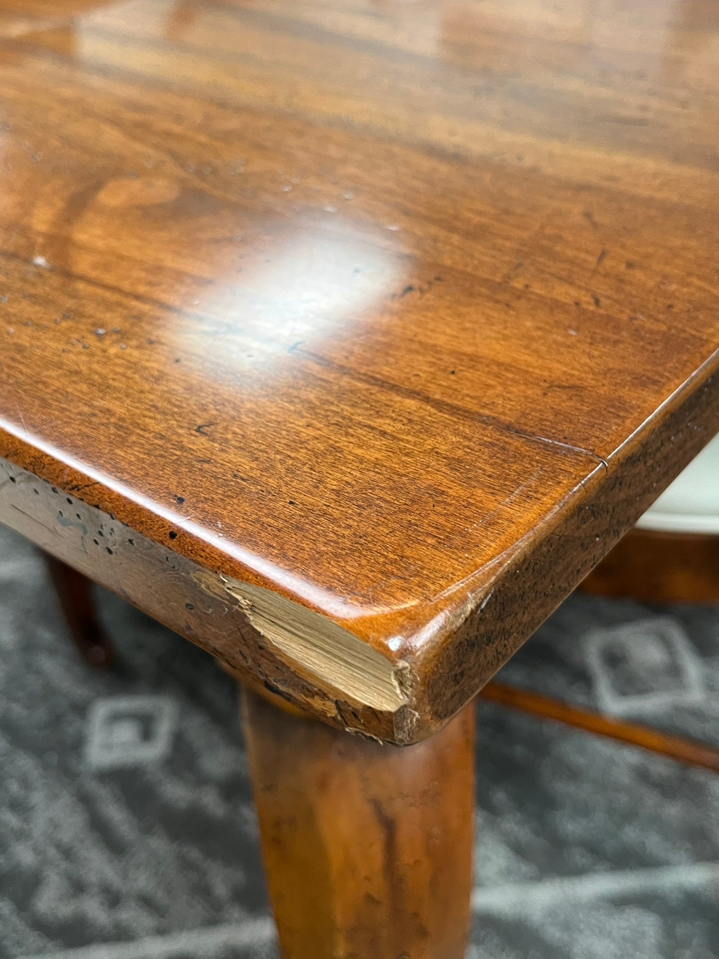 Hendredon Vintage Wooden Dining Set