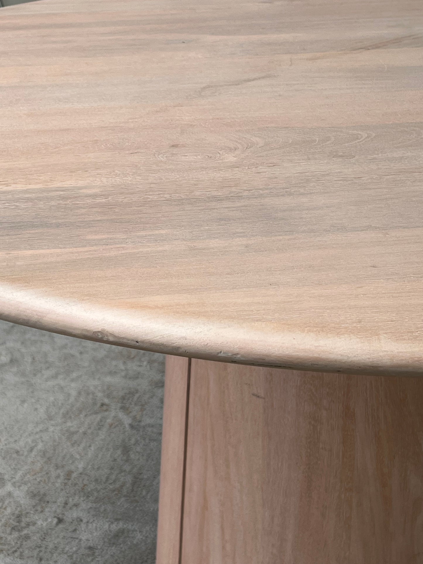 Modern Round Wooden Dining Table