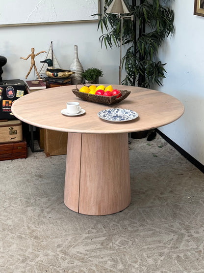 Modern Round Wooden Dining Table