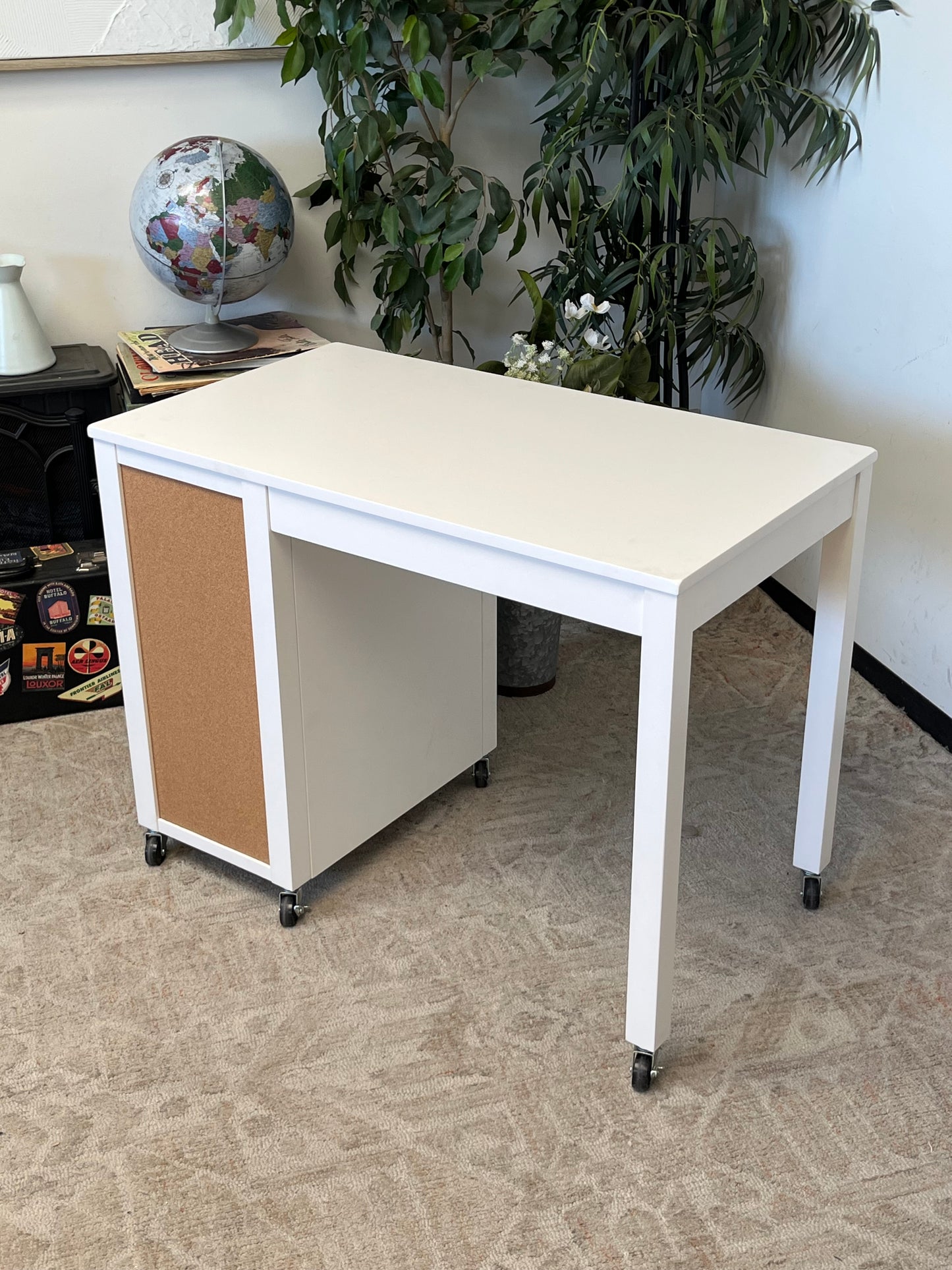 Modern Children's White Office Desk