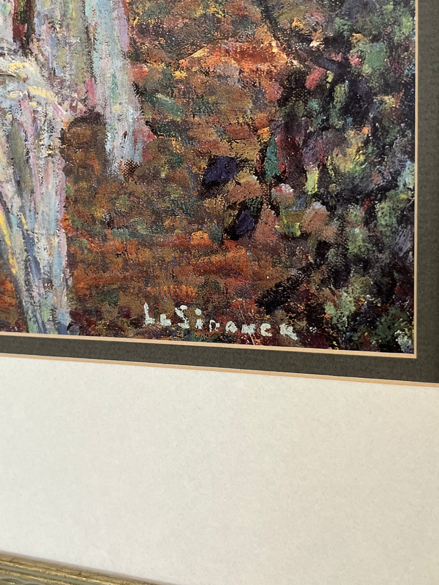 Framed Print by Henri Le Sidaner 29.25 x 35.25