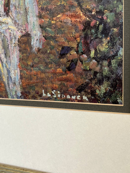 Framed Print by Henri Le Sidaner 29.25 x 35.25