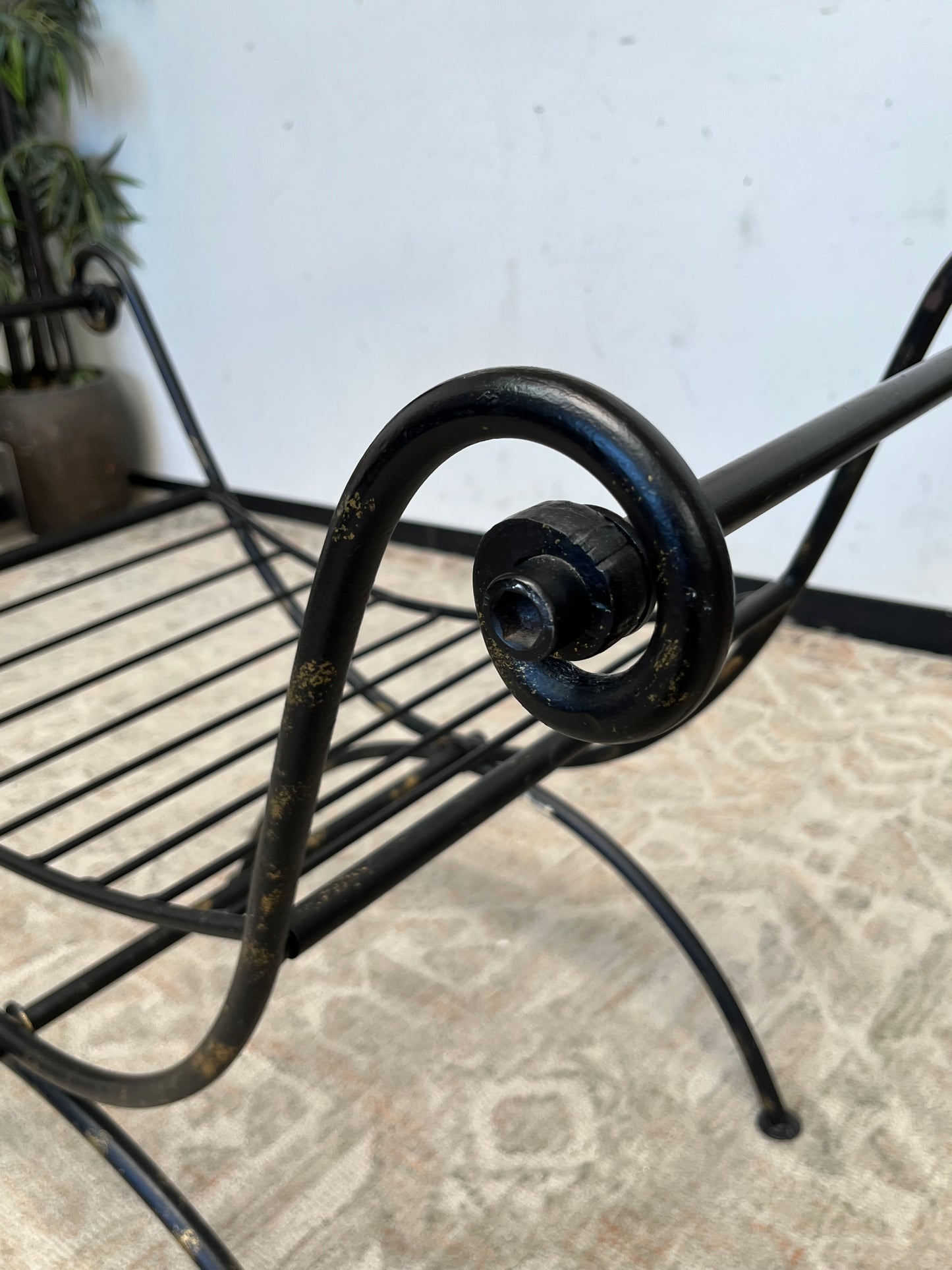 Metal Bench - Missing Cushion