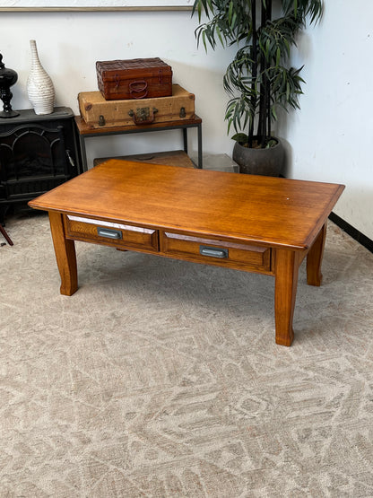 Traditional Coffee Table w/ Drawers
