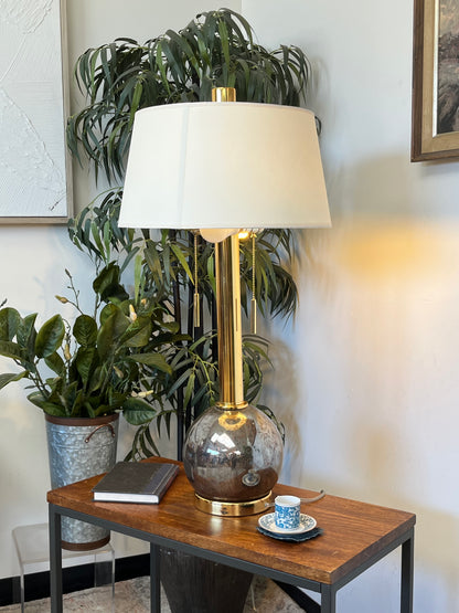 Antique Style Gold Frame Table Lamp