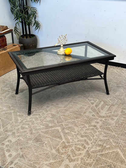 Woven Style Outdoor Coffee Table