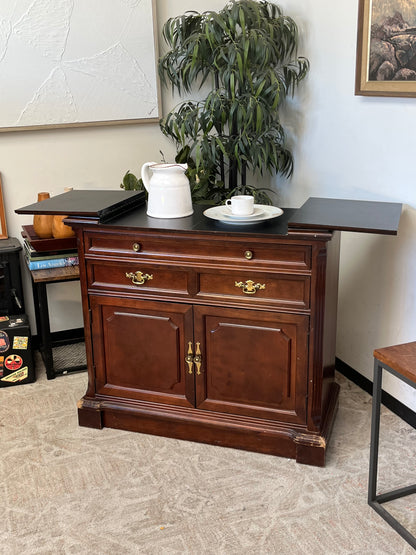 Bassett Furniture Wooden Buffet Cabinet