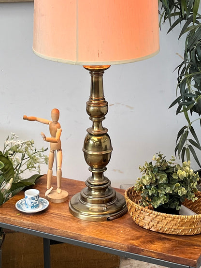 Vintage Brass 37" Table Lamp