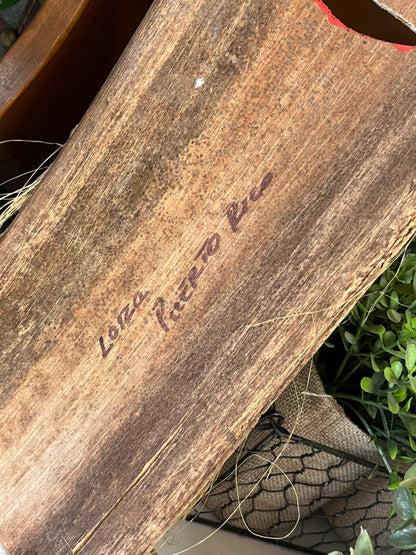 Puerto Rico Hand Carved Clown Mask