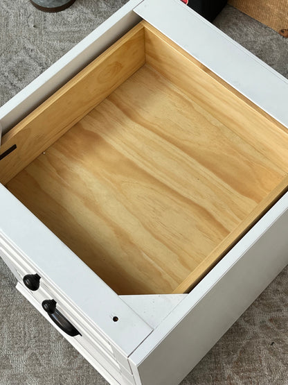 Modern Single 3-Drawer Cabinet - Missing Top