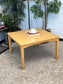 Wooden Square Coffee Table