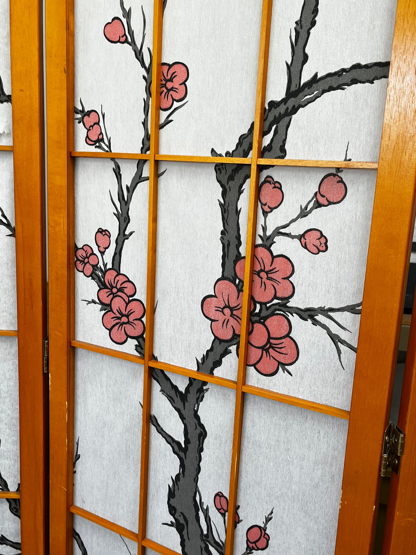 Floral 102" Rom Divider