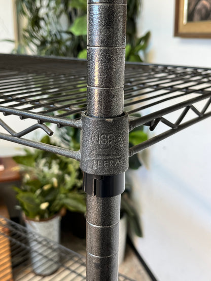 Industrial Black Metal Rack