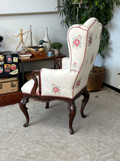 Bau Furniture Floral Arm Chair