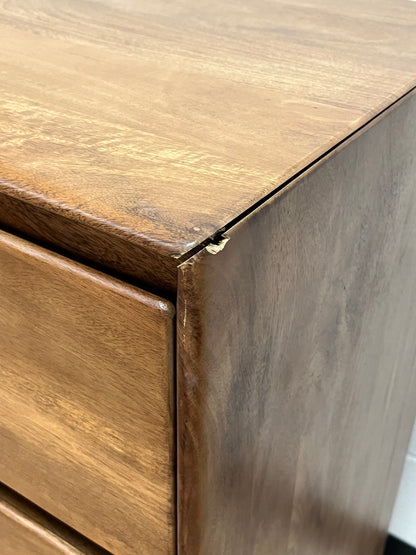 Mid-Century Style Light Brown Credenza