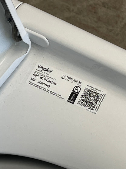 Whirlpool 4.5 cu. ft. Top Load Washer - Dented