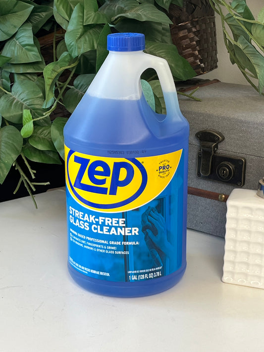 Zep Streak-Free Glass Cleaner 1 Gallon