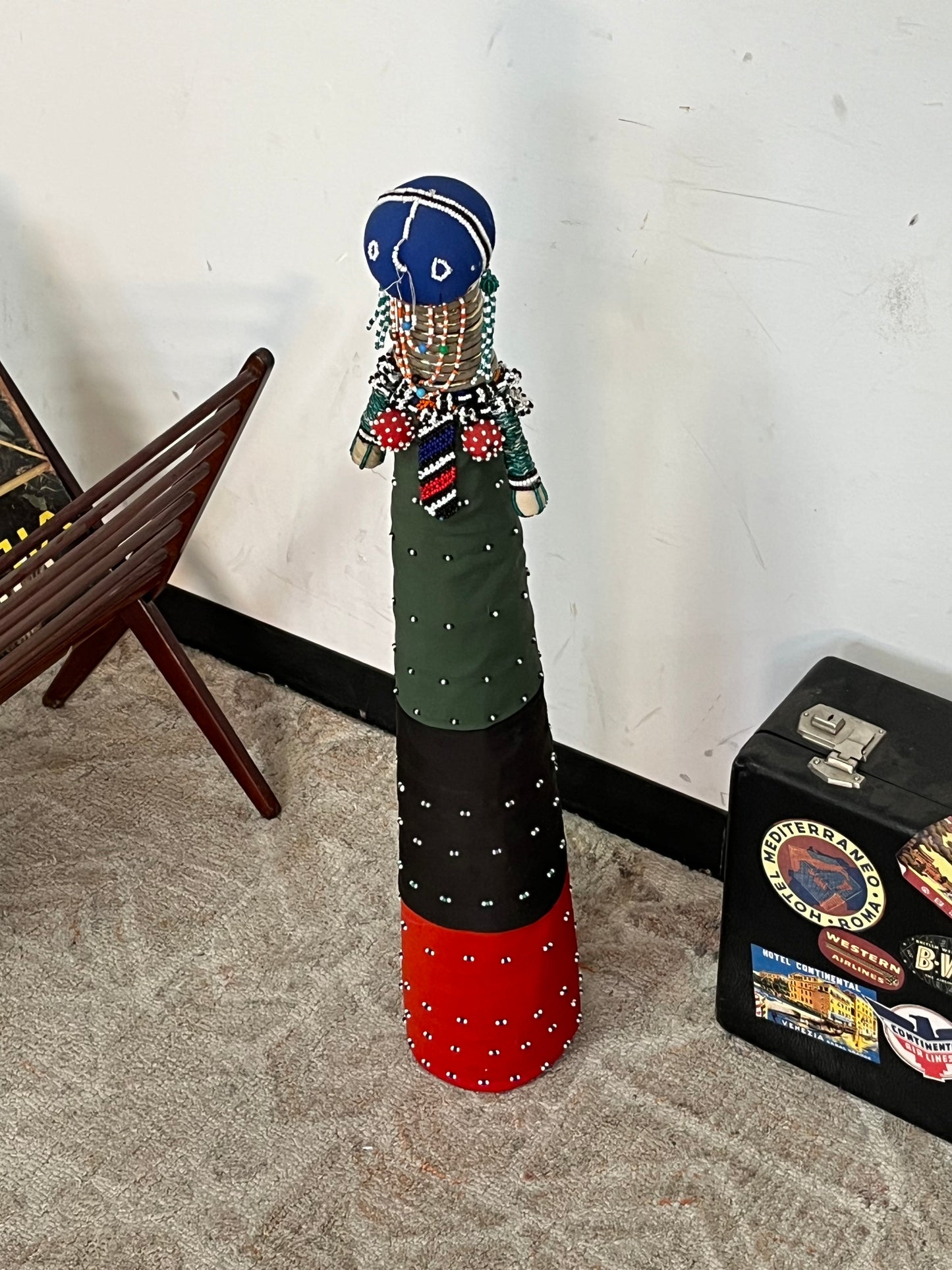 African Ndebele Ceremonial Doll