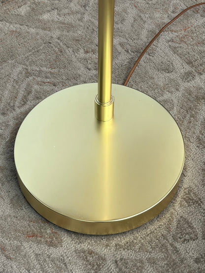 Overarching Brass Floor Lamp