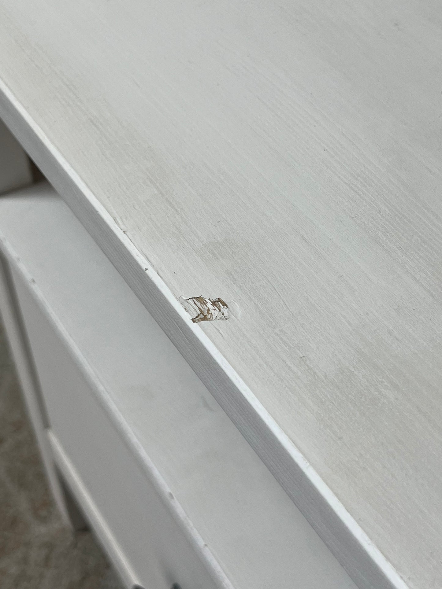 IKEA White 3 Drawer TV Stand