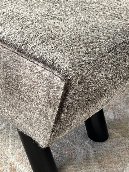 Faux Mohair 63" Bench