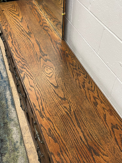 Vintage Style Dresser With Vanity Mirror