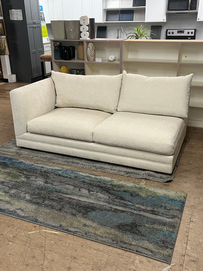 Kreiss Modern Beige Right Arm Chaise