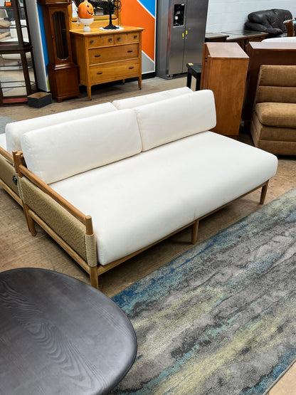 Natural Rattan Outdoor Sofa