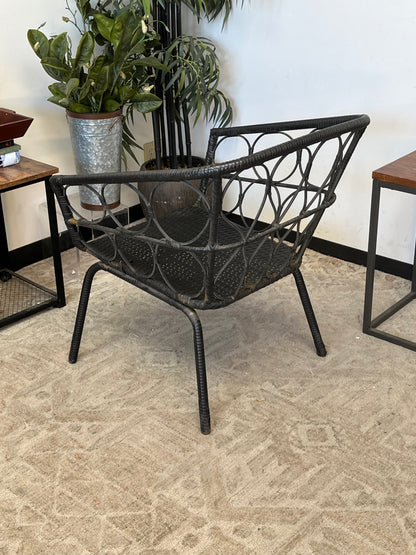 Outdoor Faux Rattan Wicker Chair