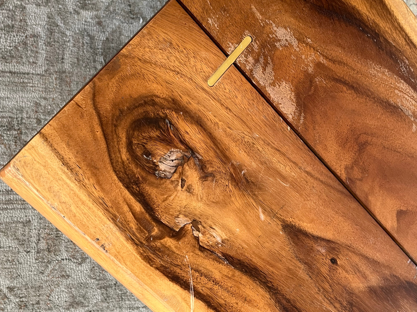 World Market Solid Wood Nightstand