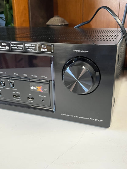 Denon AVR-S710W 3D A/V Receiver - 7.2 Channel - Black