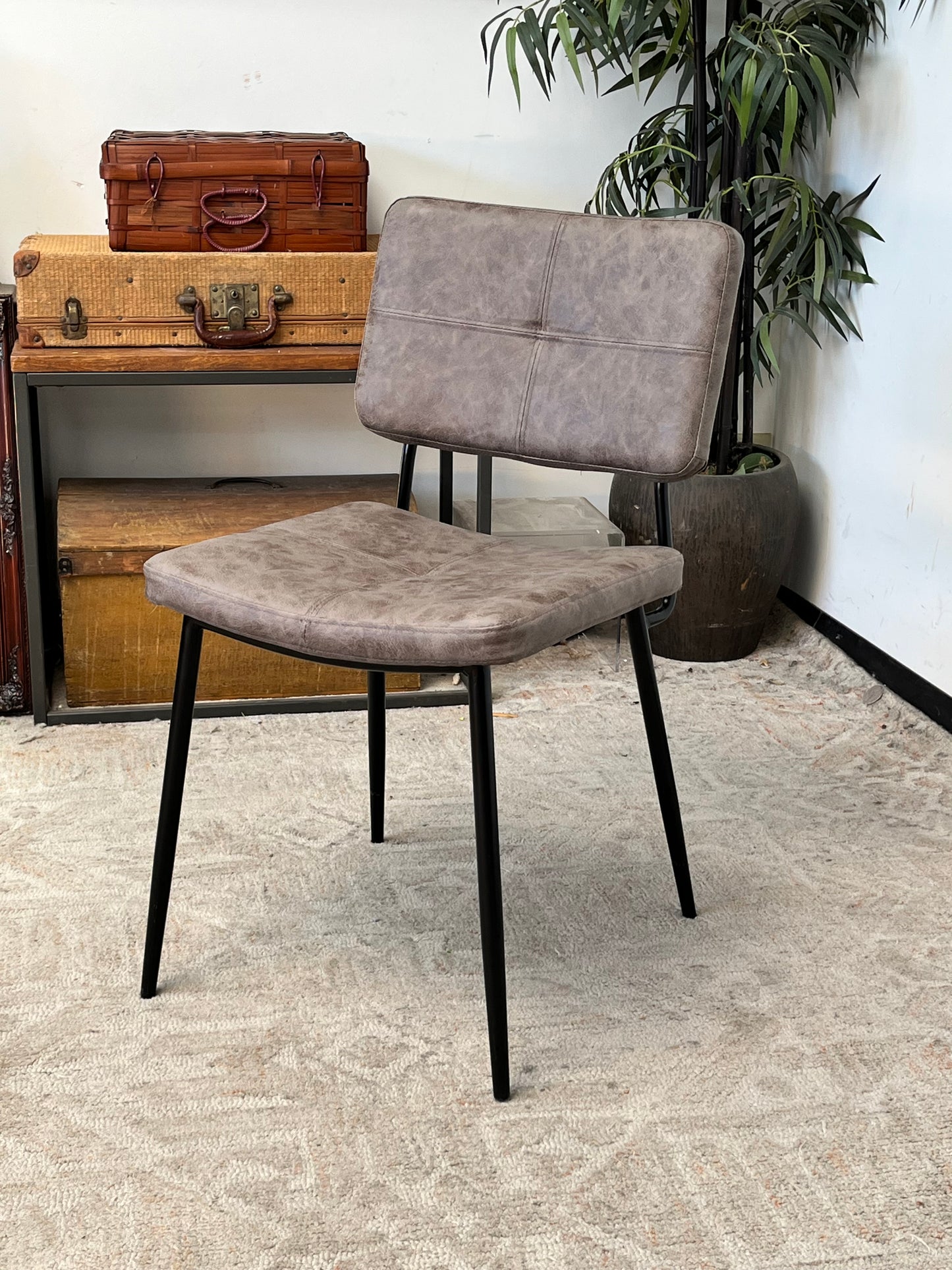 Modern Faux Leather Dining Chair