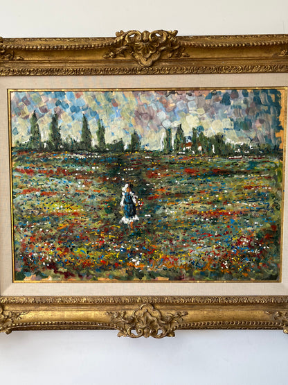 Original Oil Painting Framed 32.5" x 41.5"