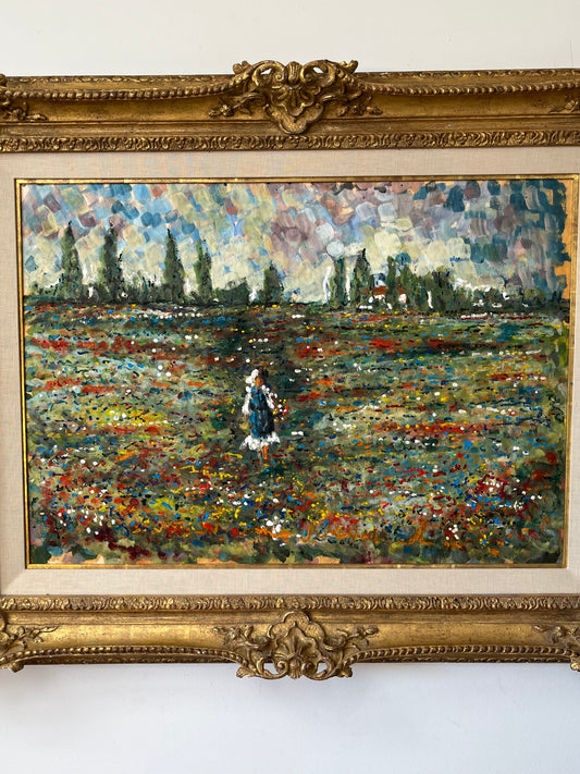 Original Oil Painting Framed 32.5" x 41.5"