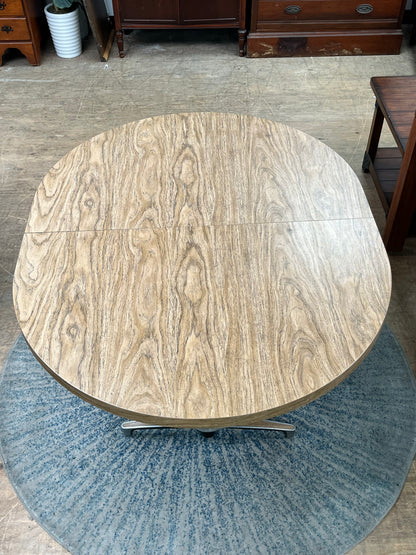 Mid-Century Style Oval Dining Table