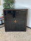 Modern Black Lacquer Chest of Drawers
