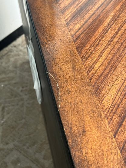 Modern Walnut Veneer Sideboard