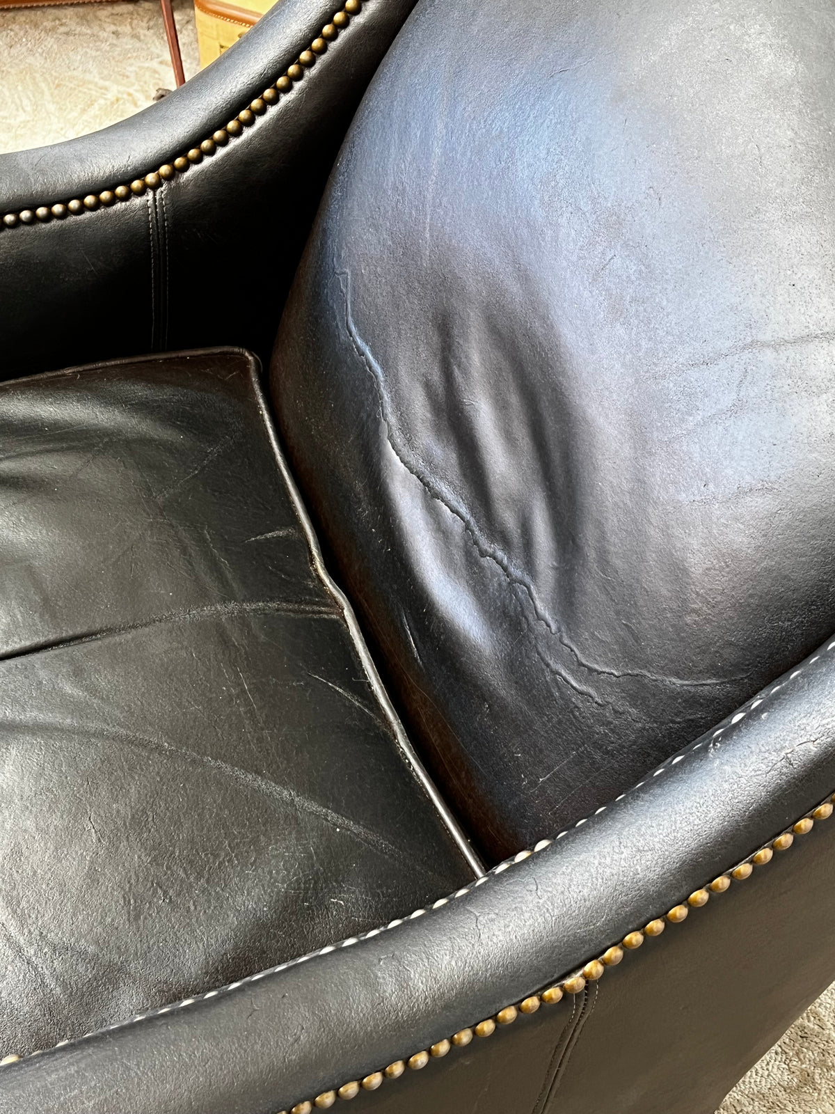 Whittemore-Sherrill Leather Armchair