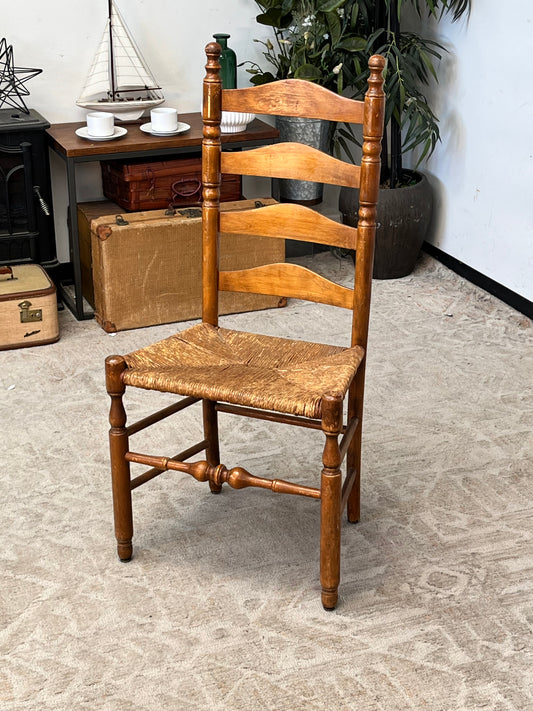 Vintage Style Rattan Dining Chair