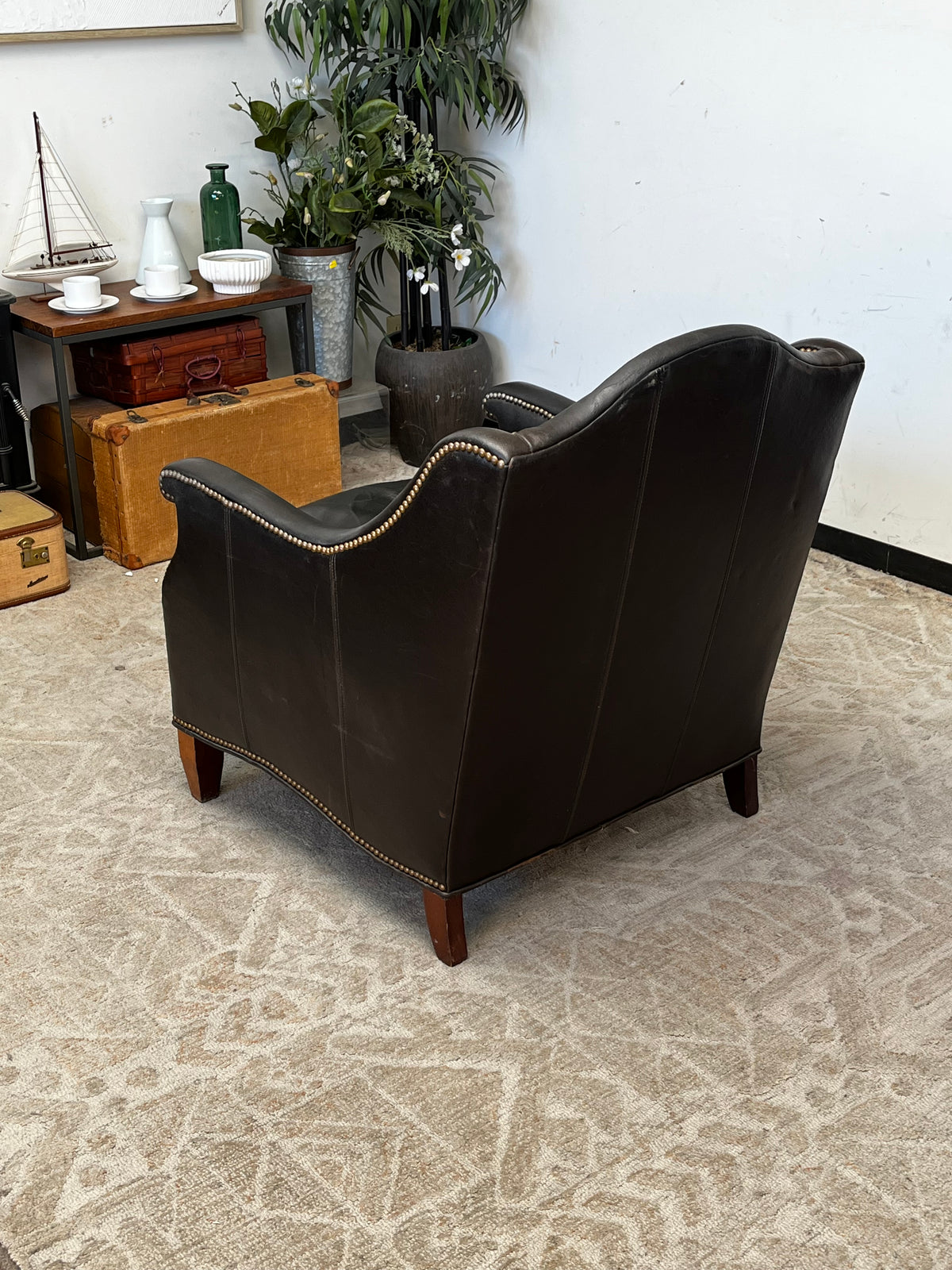 Whittemore-Sherrill Leather Armchair