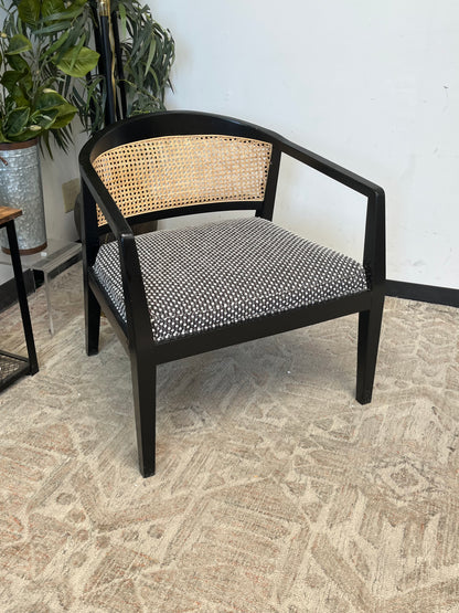 Mid Century Style Rattan Arm Chair
