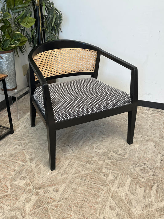 Mid Century Style Rattan Arm Chair