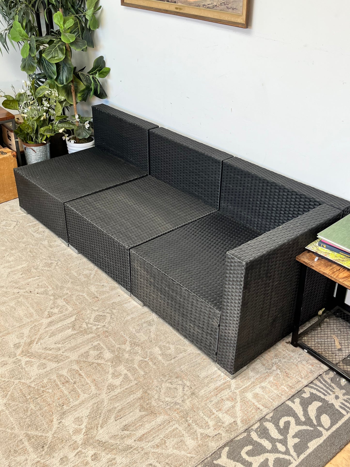 Modern 3-piece Outdoor Sectional