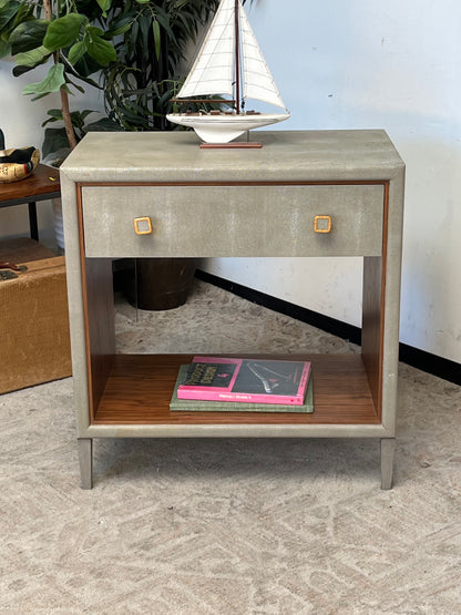 Shagreen Bedside Table